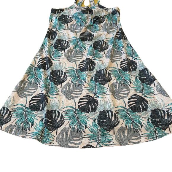 Athletic Tennis Dress M Mini Tropical Floral Beach Sport New Balance Collection - Picture 1 of 12